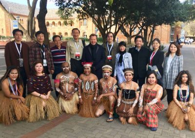 Begegnung mit unseren chinesischen Freunden vom Chinesischen Chorverband bei den 10. World Choir Games